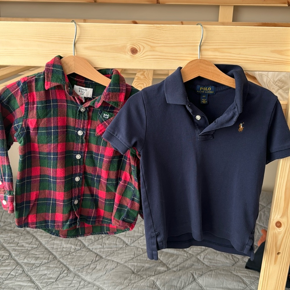 Bundle boys shirts